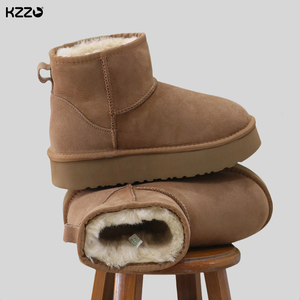 Women Shoes In Australia - KZZO Australia Classic Sheepskin Snow Boots