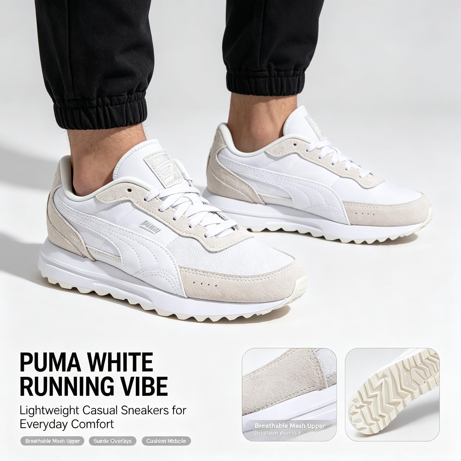 New Hot Puma White Lightweight - Women'S Shoes Puma Sneakers review and price