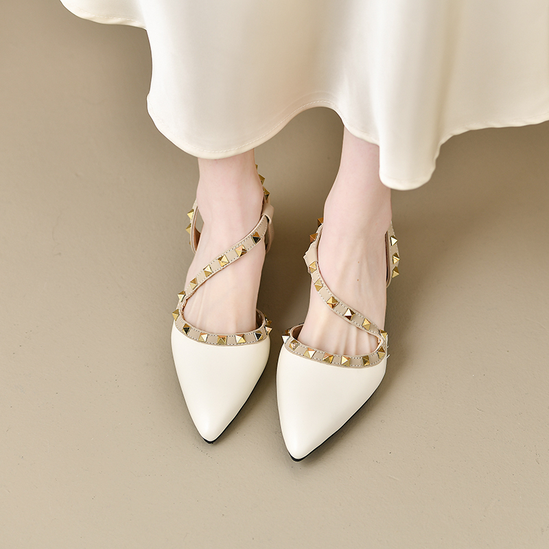 Women Shiny Back Buckle Strap  - Women'S Shoes Trendy review and price