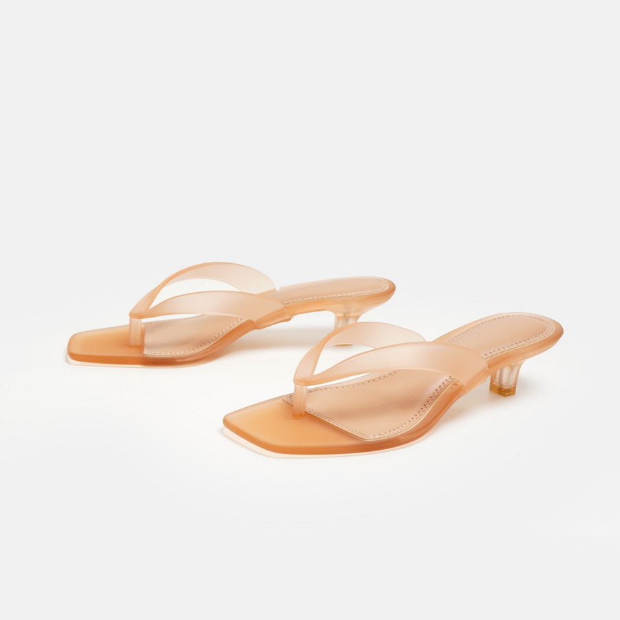 Korean Muted Tone Olive Green  - Thong Flat Sandal review and price