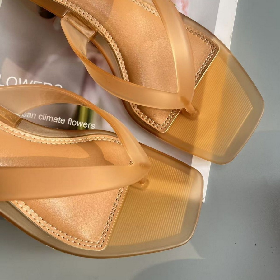 Korean Muted Tone Olive Green  - Thong Flat Sandal review and price