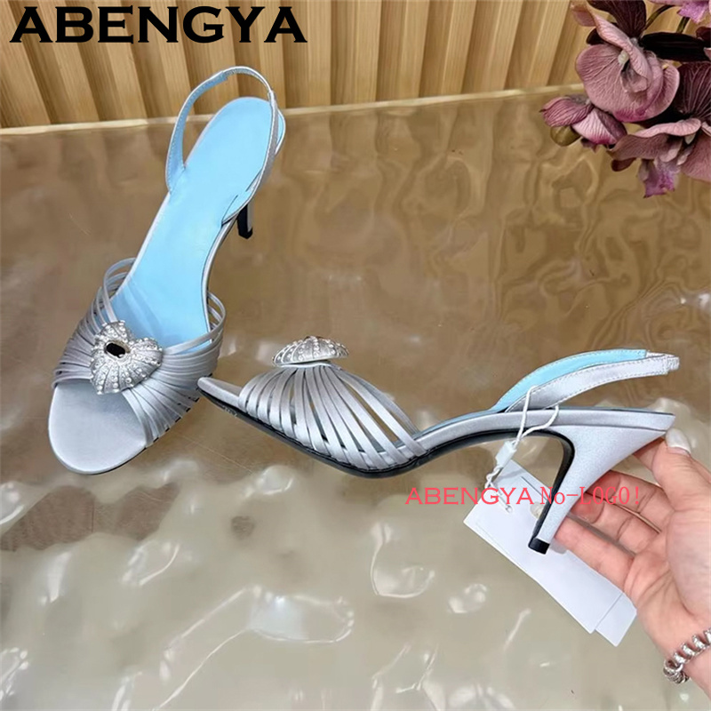 Narrow-band Round Toe Sexy Sti - Women'S Shoes Trendy review and price